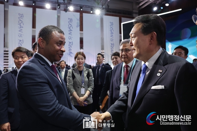  President Yoon calls on BIE delegates to support for Korea’s bid for 2030 World EXPO2, Courtesy of the Office of the President
