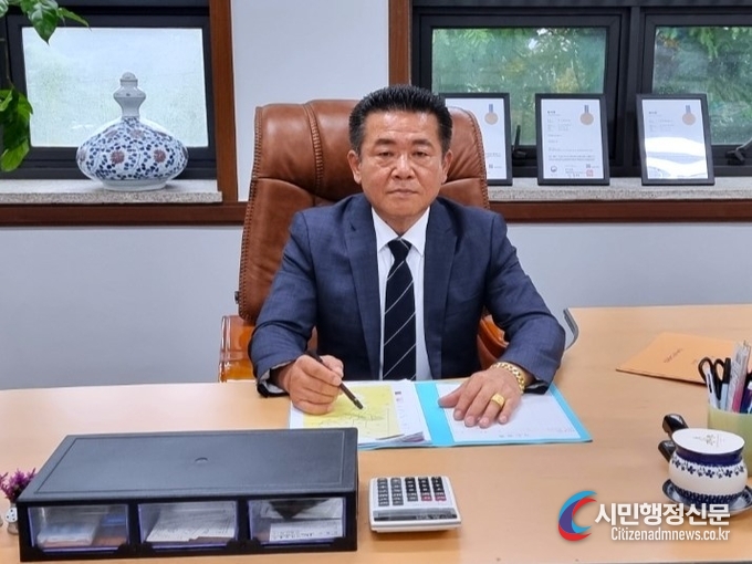 CEO Jang Sun-ho of JK System Co., Ltd.