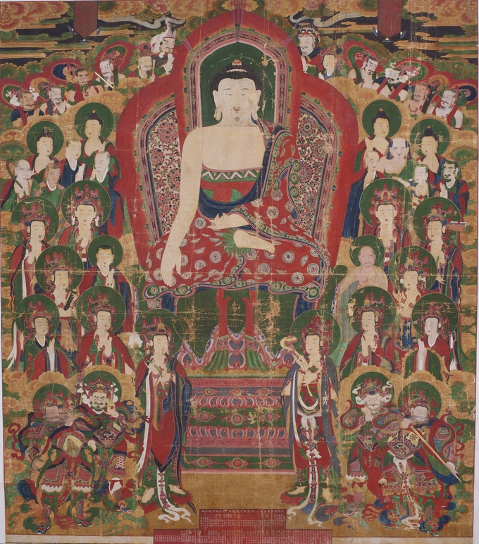 Wooden Amitabha Samson Buddha (1637)