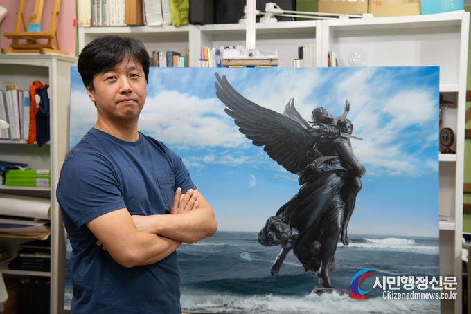 Artist Isan Kim Sejoong, Professor of Hongik University