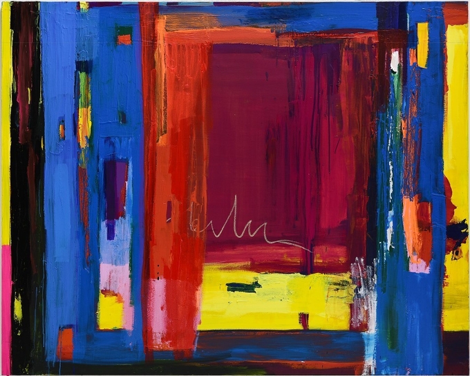 A Healung Chapter oil on canvas 163 X130