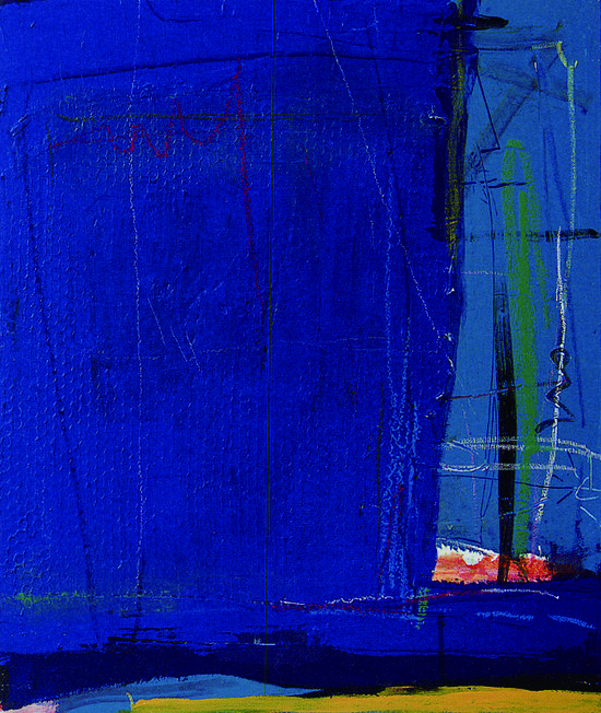 Untitled. 61x73cm Mixed media on Canvas 2004.