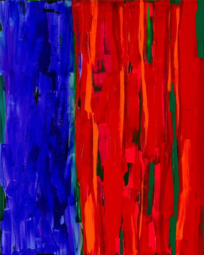 Healing. 227x182cm . Acrylic on Canvas. 2022