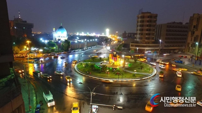 Baghdad city, the capital of Iraq