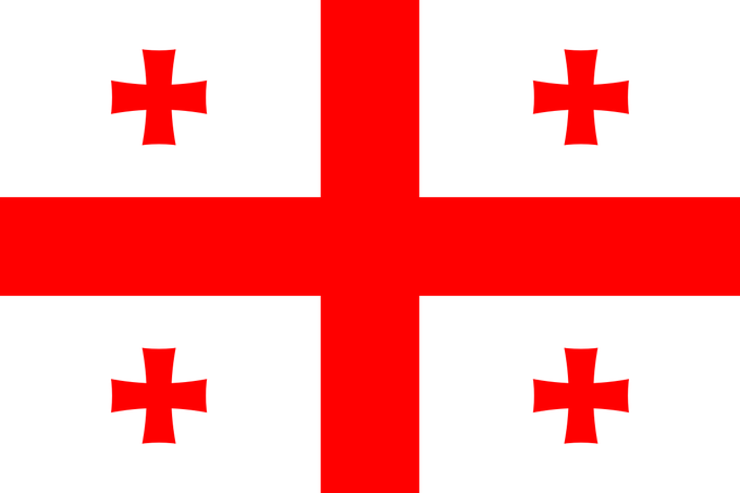 National flag of Georgia