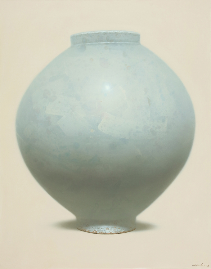 권 혁, 항아리 91 x 116.8 oil on canvas 2023 ⓒ CHUNGDAM BEAUXARTS GALLERY 청담 보자르 갤러리