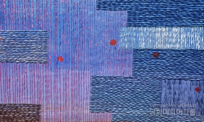 한결 91×116.7cm Hanji & Acrylic on Canvas