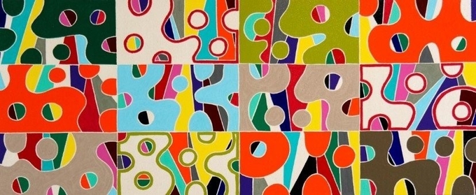 허욱, 첨첨(添添)202115 2021. Acrylic on Canvas, 50×122cm