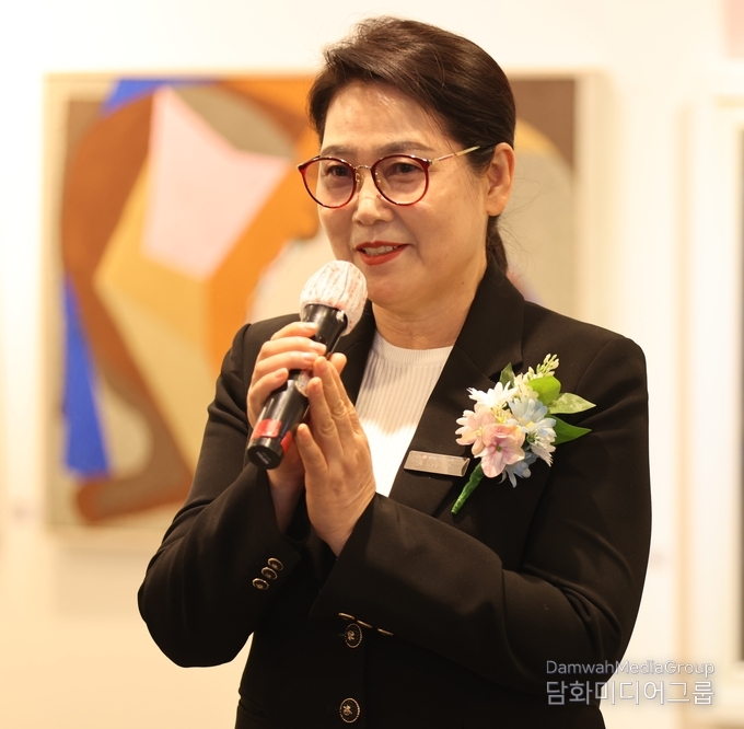 한국여성미술협회 이미형 서대문지회 회장, (사진=담화미디어그룹)