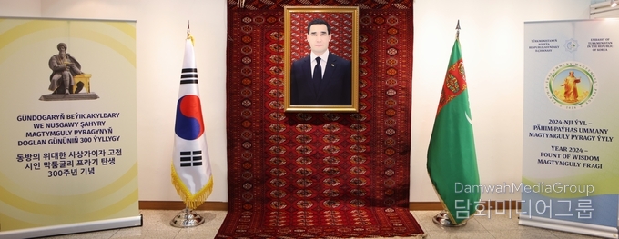 투르크메니스탄 대통령 (사진-담화미디어그룹)