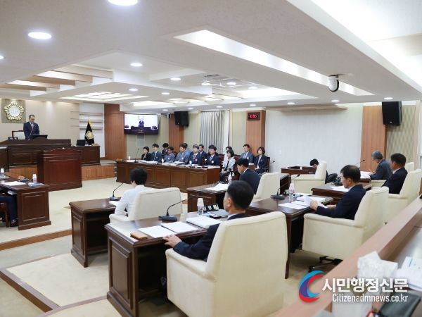 영양군의회, 제285회 정례회 개회