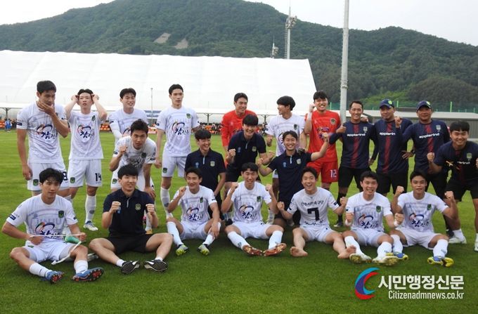 진주시민축구단, 원정서 평창유나이티드FC에 4 대 0 대승