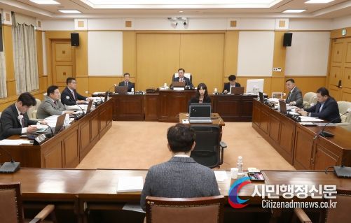 대전시의회 제271회 제1차 정례회 산업건설위원회 2차 회의 개최
