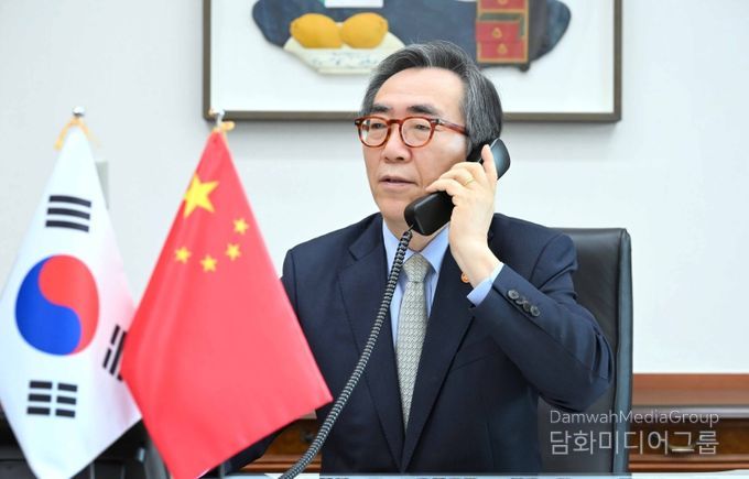 한중 외교장관 통화
