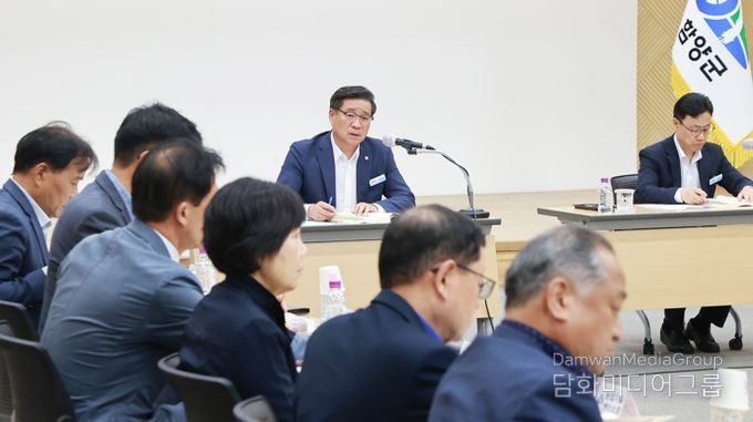 함양군 ‘시무10조 C-프로젝트’ 추진 현황 점검 보고회 개최