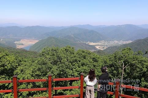 인제 핫스팟‘박달고치 숲길 쉼터’전망대 조성