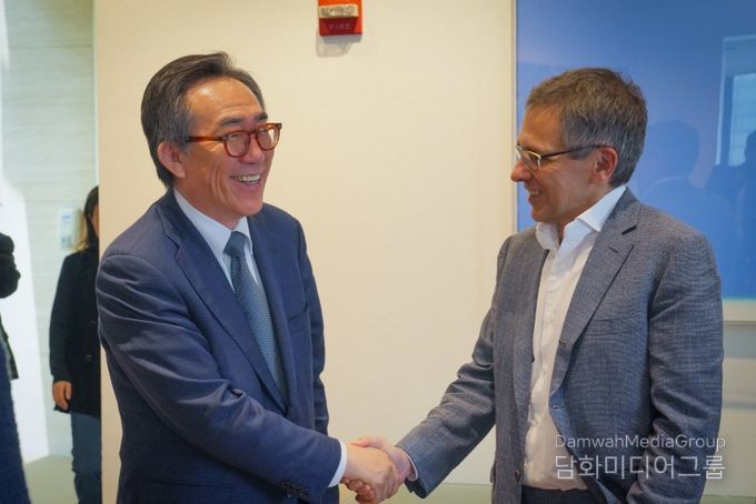 조태열 외교부장관, 유라시아그룹 회장 면담