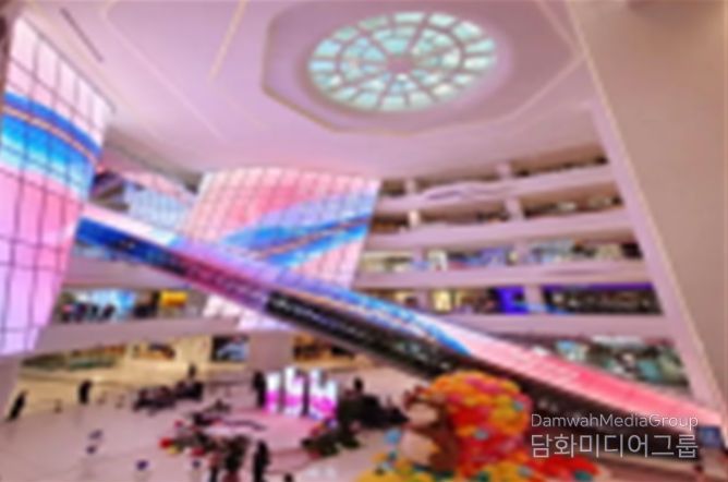 서울의 라이프 스타일 홍보 영상존