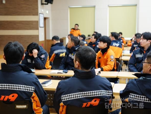 경산소방서, 재난현장 대응역량 강화를 위한 긴급구조통제단 도상훈련 실시