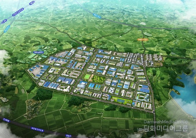 지평선산업단지 조감도