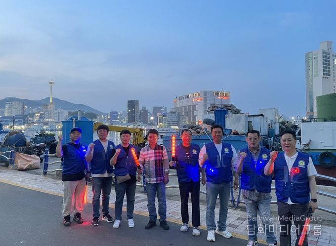 부산 영도구 남항동 청년회, 야간방범활동 실시