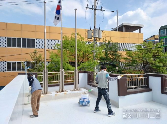 인천 동구, 경로당·어린이집 대상 차열 페인트 도장사업 추진