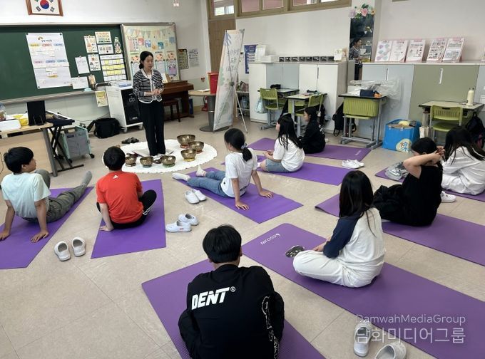 강원특별자치도교육청사임당교육원, ‘찾아가는 싱잉볼 명상 과정’ 운영