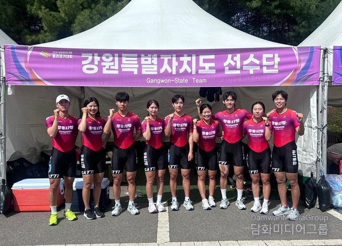 지난 남원코리아오픈대회 (왼쪽부터 이현민, 정은채, 신민범, 안선하, 임성욱, 김민서, 최웅규, 김가람, 김민기)