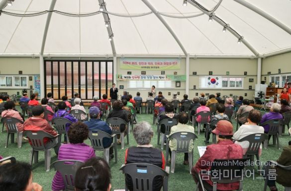 고성군, ‘2025년 지역 내 소지역 건강격차 해소사업’ 상리면 실내 건강증진 행사로 주민 큰 호응