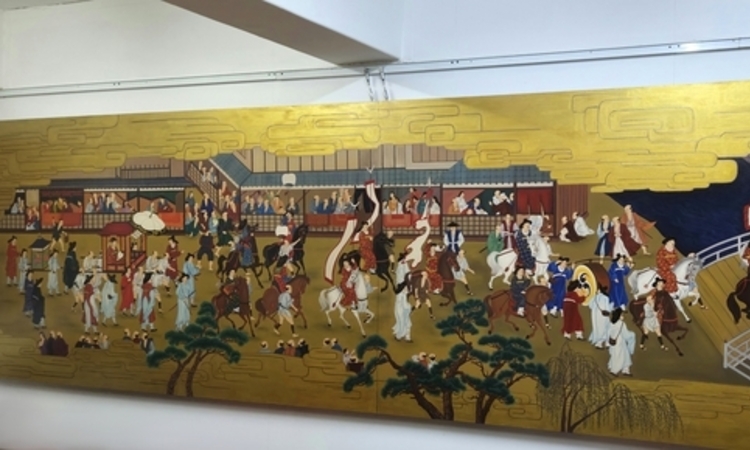 장인정신의 집대성, 청목 김환경의 옻칠 민화 『행렬도』