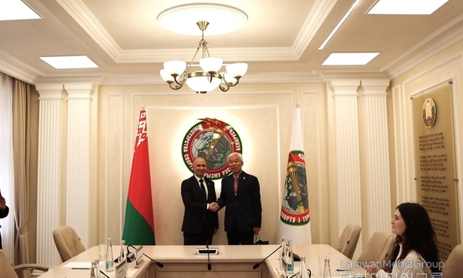 벨라루스 체육·관광청, 한국 대표단과 공식 면담