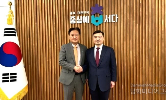 주한 카자흐스탄 대사, 충북 김영환 지사와 협력 강화 논의