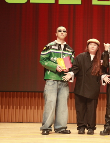 아이돌그룹 3인조 SPRH, 차세대 힙합 신인상 수상