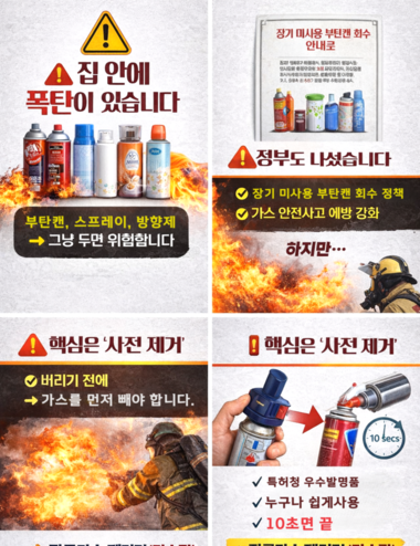 “보이지 않는 폭탄을 제거하라”, 가정 속 잔류가스 위험, ‘가스픽’이 답이다.