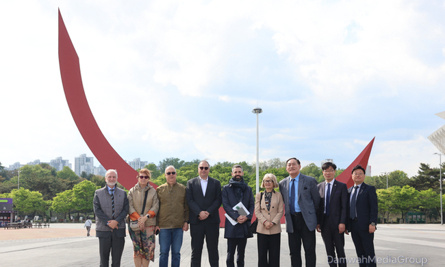 서울올림픽 유산, 외교의 무대가 되다. "주한 이탈리아 대사 초청, 서울올림픽 조각공원 투어"
