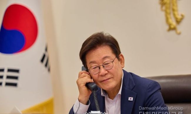 이재명 대통령, 마르코스 필리핀 대통령과 첫 통화