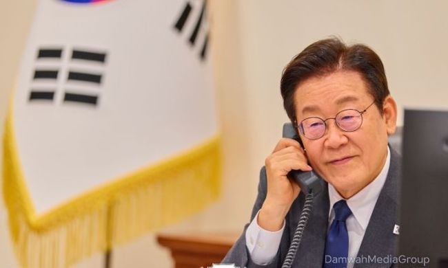 이재명 대통령, 압델 파타 알시시 이집트 대통령과 첫 통화