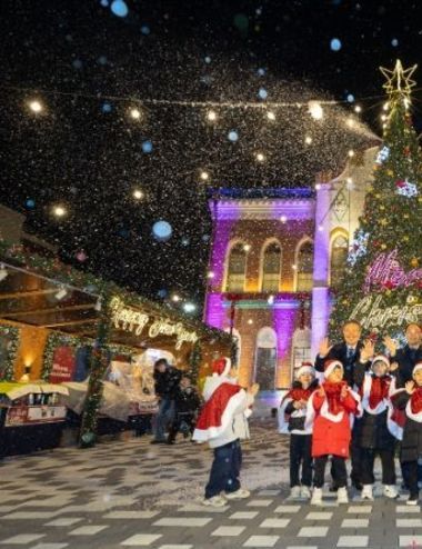 문화도시 익산, 눈 내리는 크리스마스로 물들다