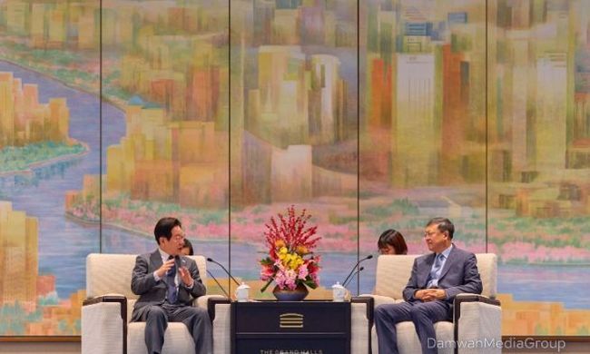 이재명 대통령 천지닝 상하이 당서기 접견