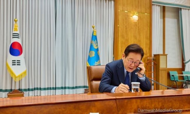 이재명 대통령, 루터 NATO 사무총장과 통화