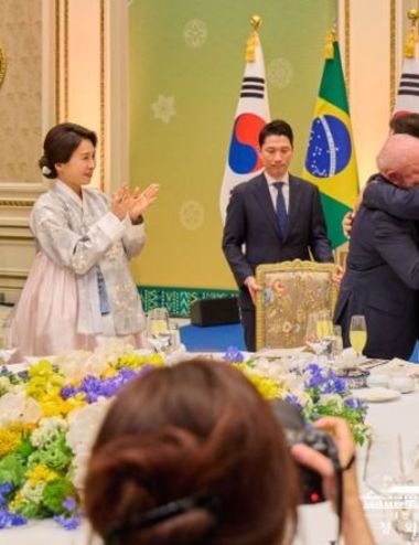 이재명 대통령 부부, 한-브라질 국빈 만찬