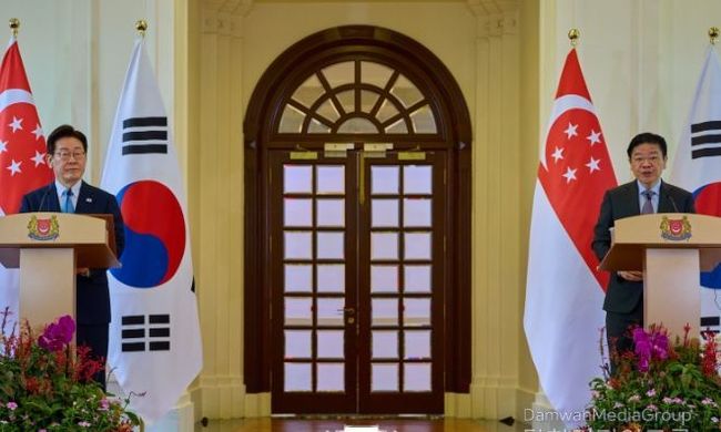 한-싱, FTA 개선 협상 개시 합의…소형원전 협력 MOU 체결