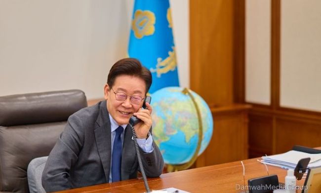 이재명 대통령, 럭슨 뉴질랜드 총리와의 통화