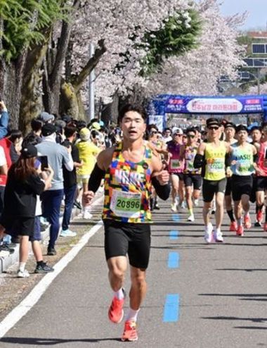 공군과 함께한 ‘2026 진주남강마라톤대회’ 성료