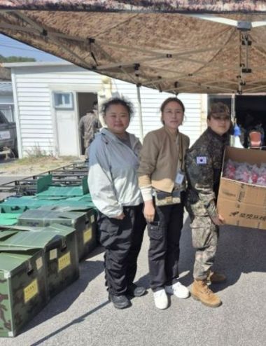 양주시 양주2동 방위협의회, 예비군 훈련병 격려물품 전달