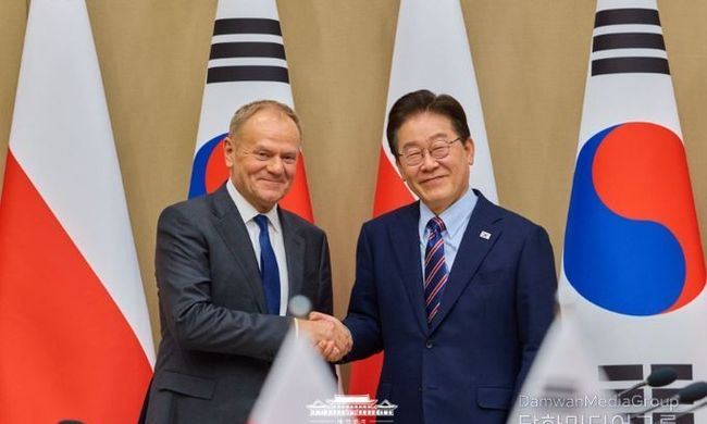 이 대통령 "한-폴란드, 중동전쟁 위기 대처 글로벌 공급망 협력키로"