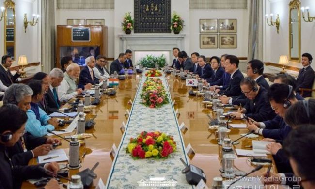 청와대 "한-인도 정상회담, 글로벌 사우스 외교 본격 가동 알려"