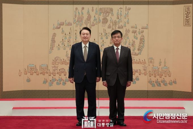 신임 장관 임명장 수여식