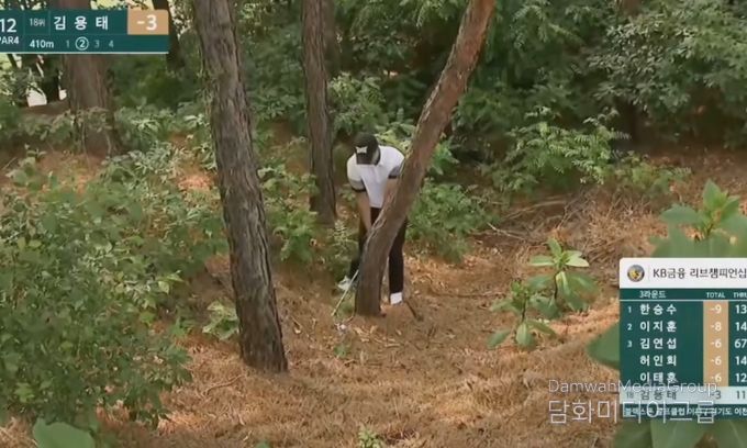 김용태, 양육취골 샷!
