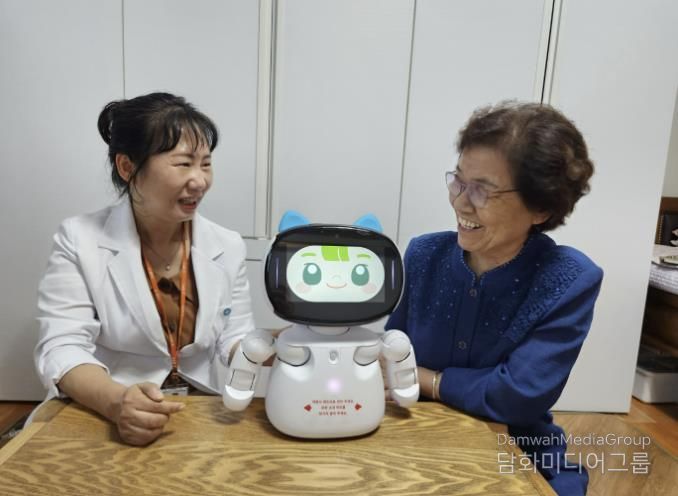 광주시 동부건강센터, AI로봇으로 홀몸 어르신 통합 건강 돌봄 서비스 제공
